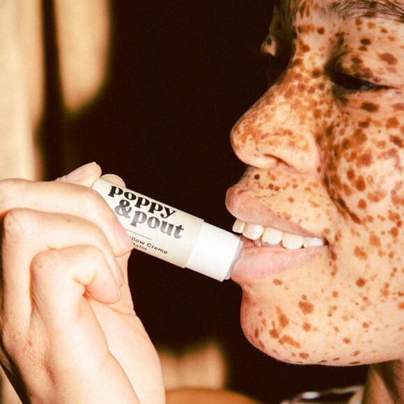 A014-A • Poppy & Pout Marshmallow Crème Lip Balm - Picture 1 of 7